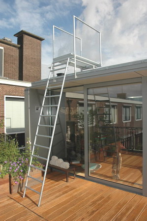 Dakhuis appartement Amsterdam